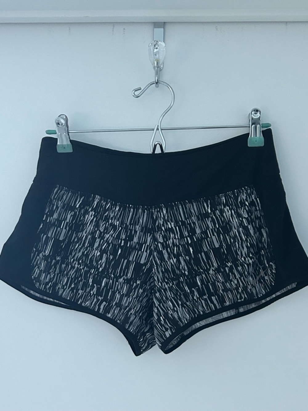 Nike Black & White Dri-FIT Athletic Shorts